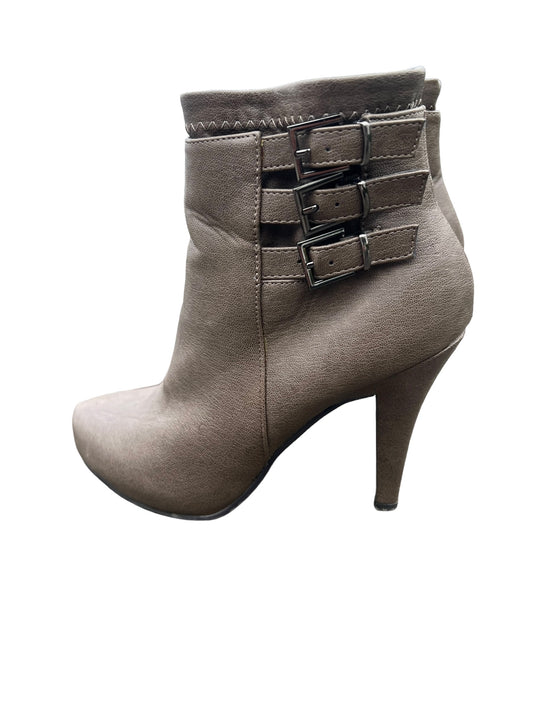 Call It Spring Taupe Boots