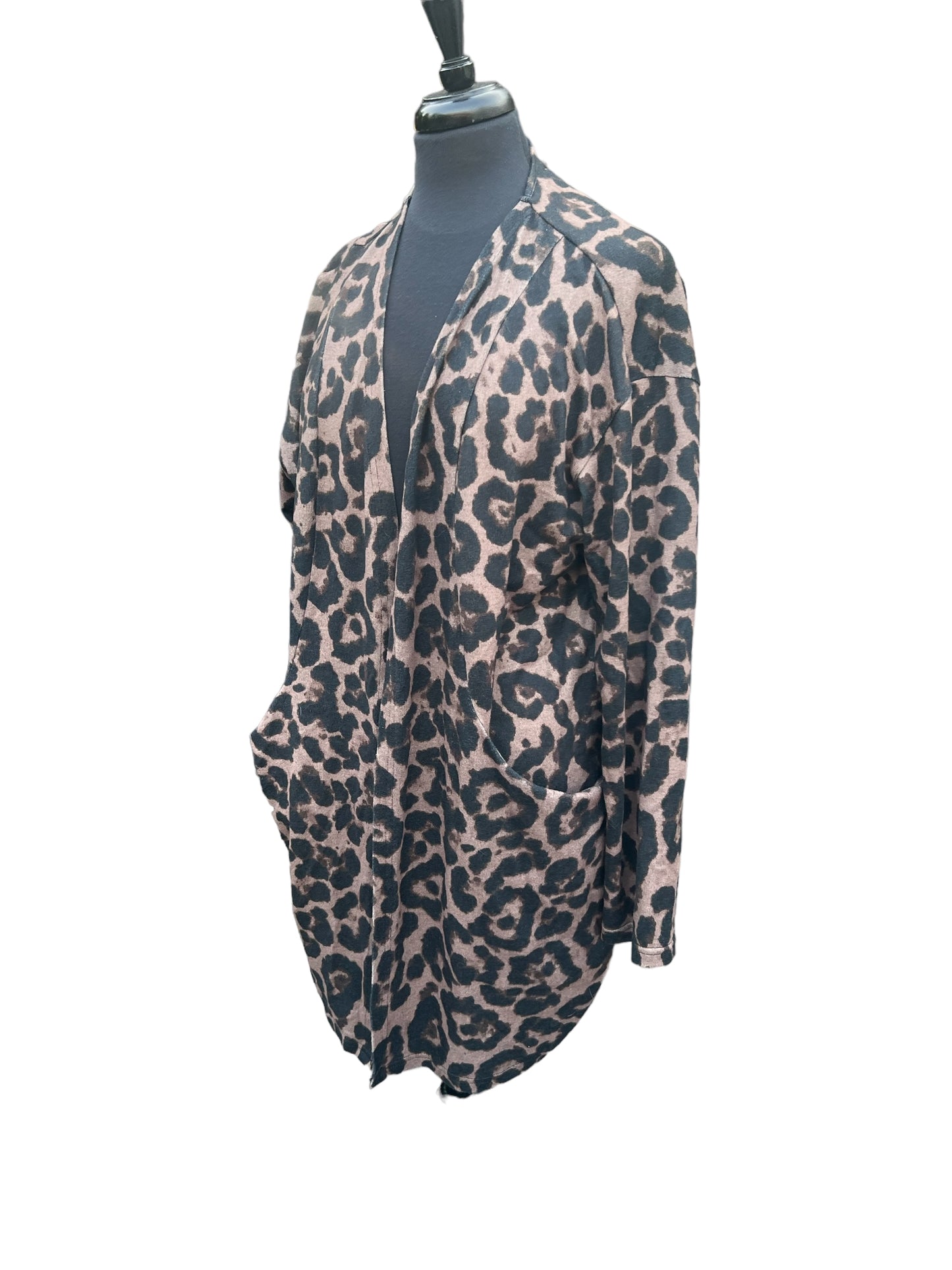 Leopard Print Cardigan