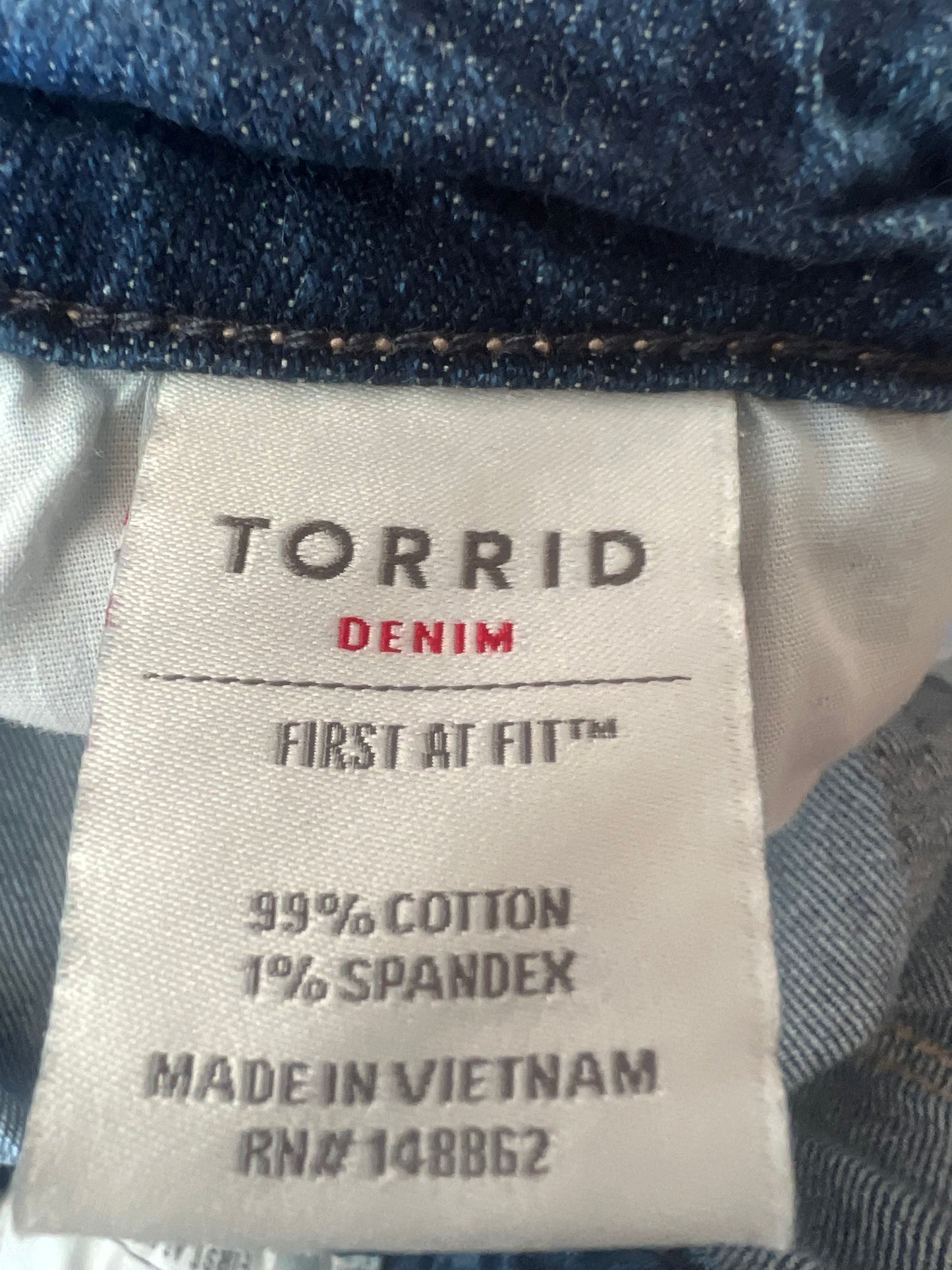 Torrid High Rise Straight Jeans
