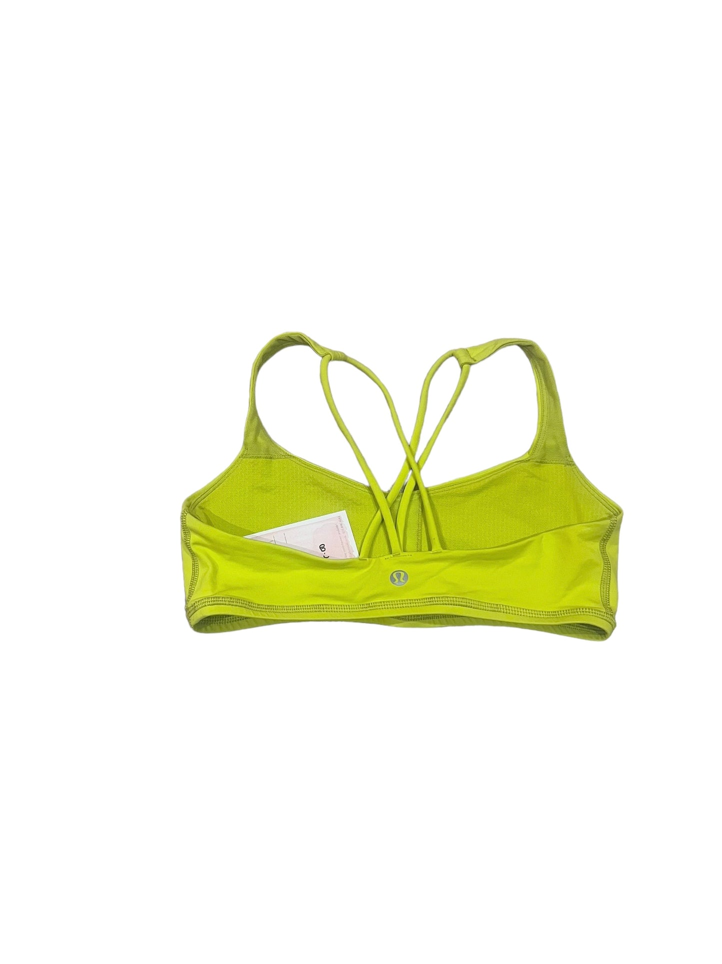Yellow/Green Lululemon Sports Bra